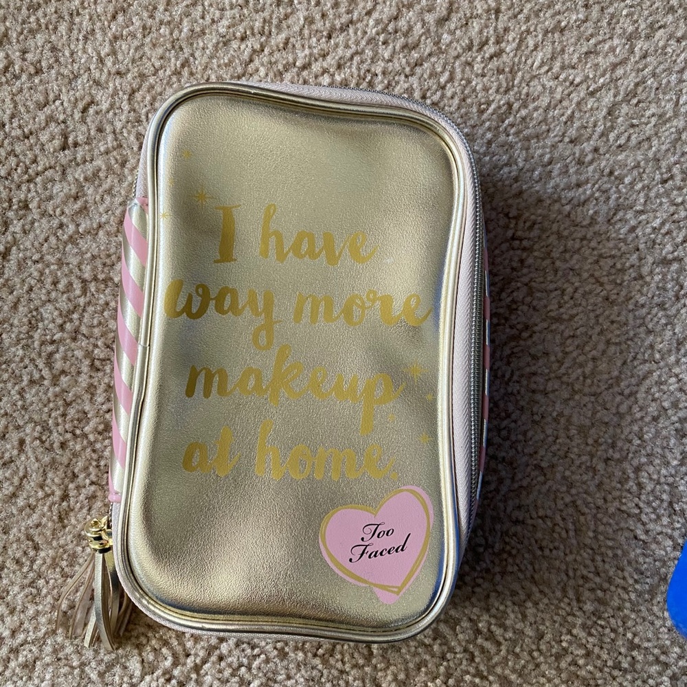 Too face makeup bag